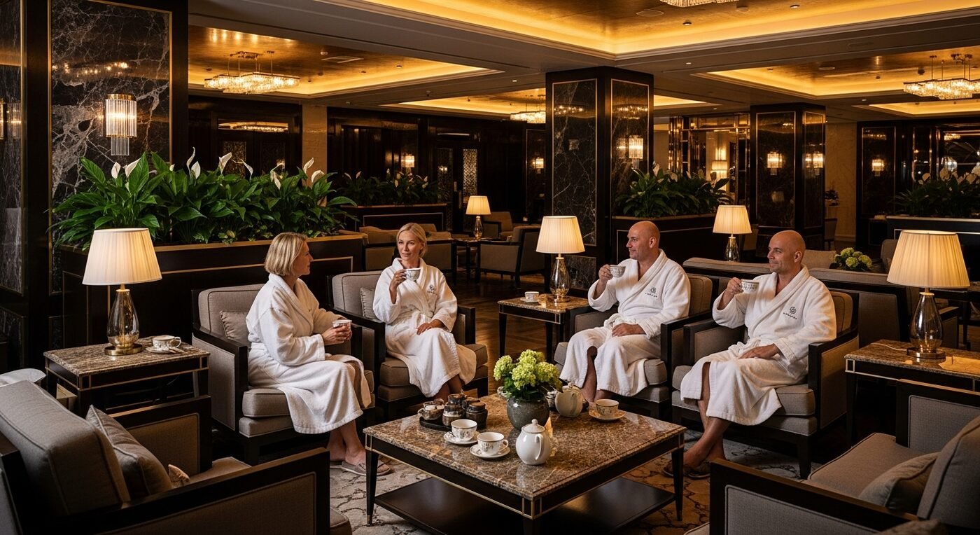 Corporate wellness experience at 111 International Spa